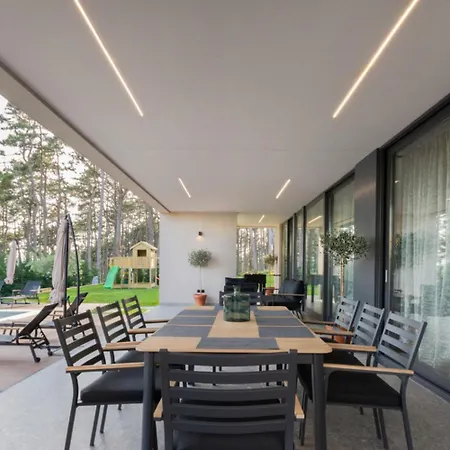 Valpinia For 8 People In Labin - Rabac With 40 M2 Heated Pool, Indoor Jacuzzi&sauna Villa *