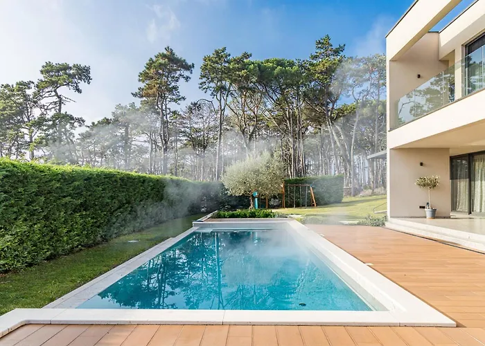 Valpinia For 8 People In Labin - Rabac With 40 M2 Heated Pool, Indoor Jacuzzi & Sauna * Martinski