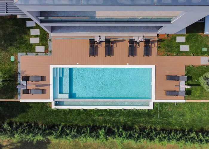 Villa Valpinia For 8 People In Labin - Rabac With 40 M2 Heated Pool, Indoor Jacuzzi & Sauna *